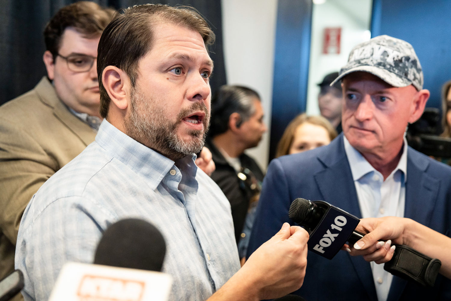 Two Senate Democrats clash with Mike Johnson in public spat over the shutdown and Epstein files