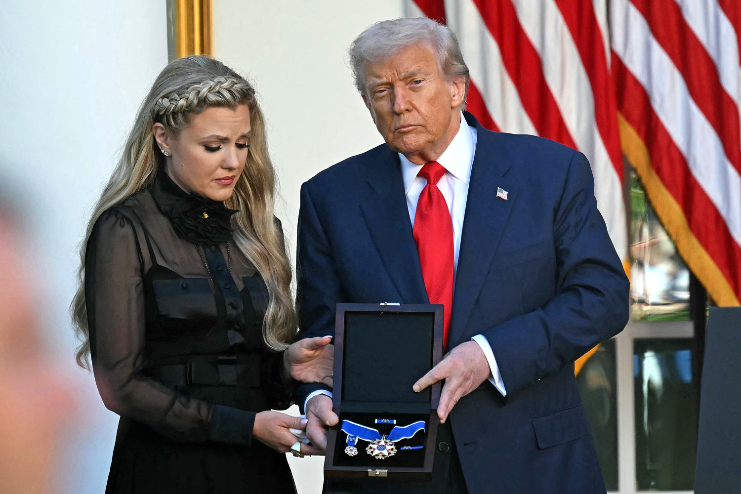 Trump posthumously awards Charlie Kirk the Presidential Medal of Freedom a month after his killing