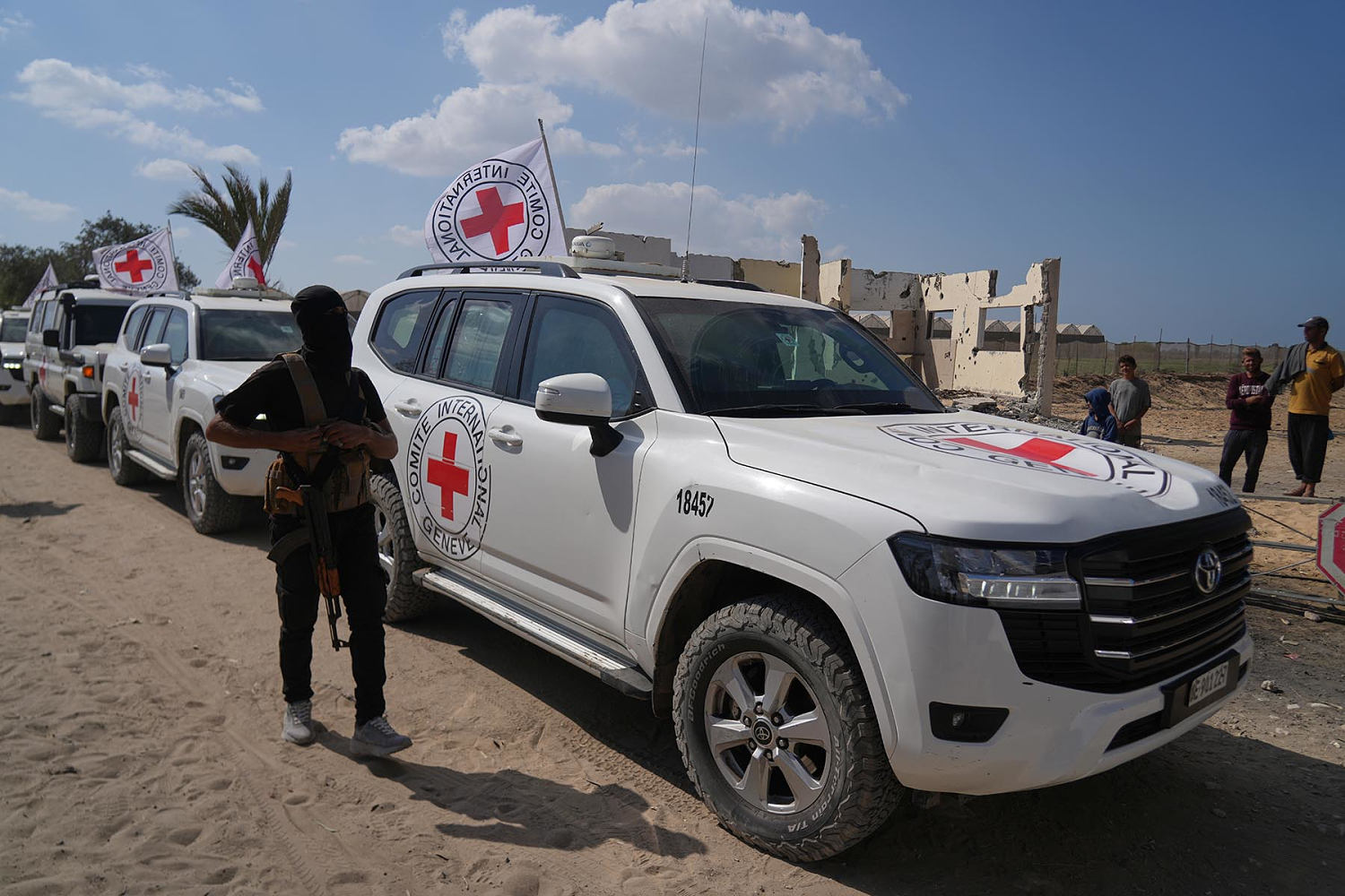 Hamas returns remains of four more hostages, as Israel returns 45 deceased Palestinians, Red Cross says