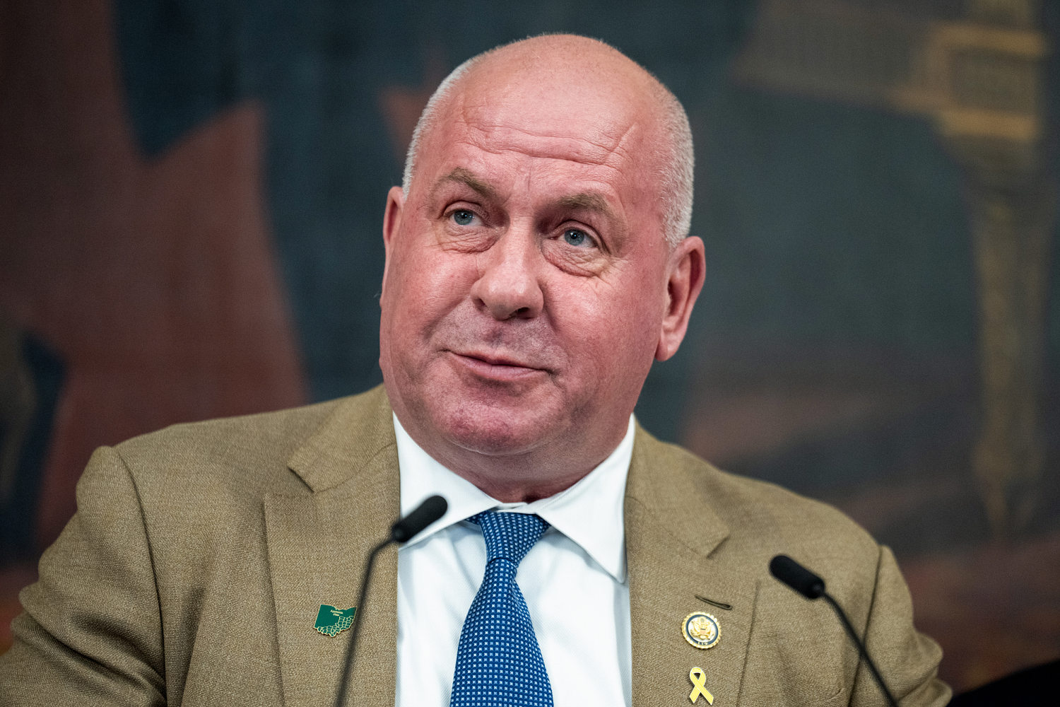 Republican congressman calls flag with swastika displayed in his office 'vile' and says it's under investigation