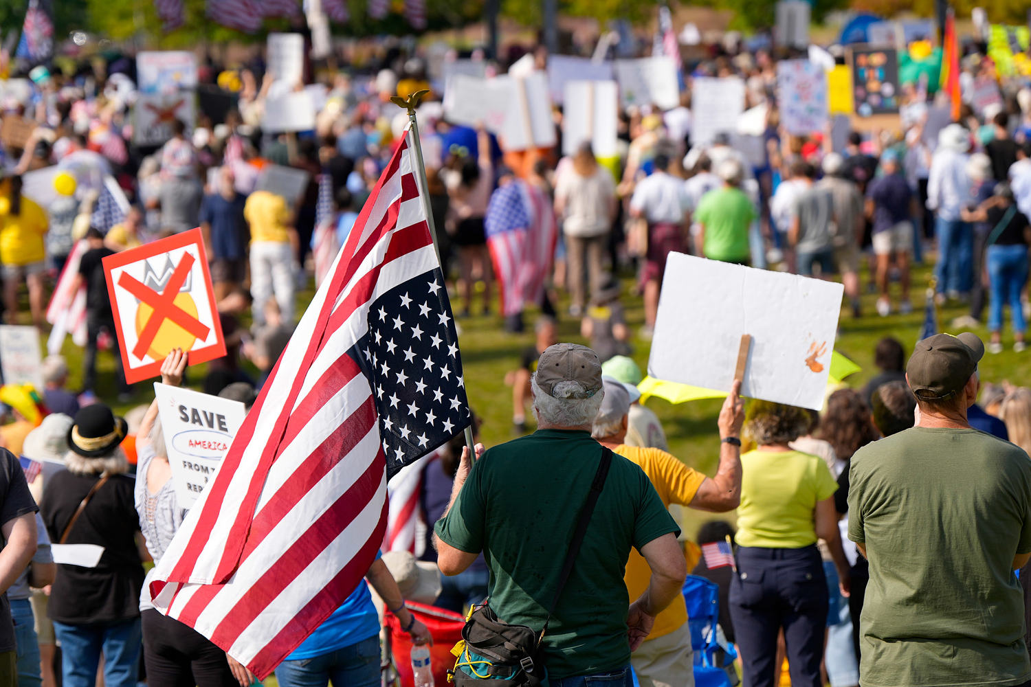 Poll: High interest in 'No Kings' and the 2026 midterms fueled by Democratic enthusiasm