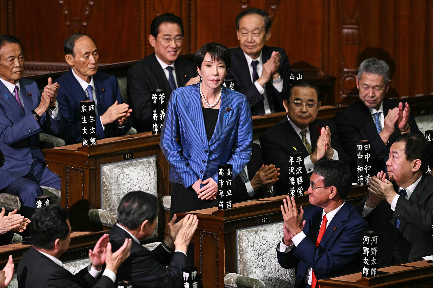 Sanae Takaichi becomes Japan's first female prime minister
