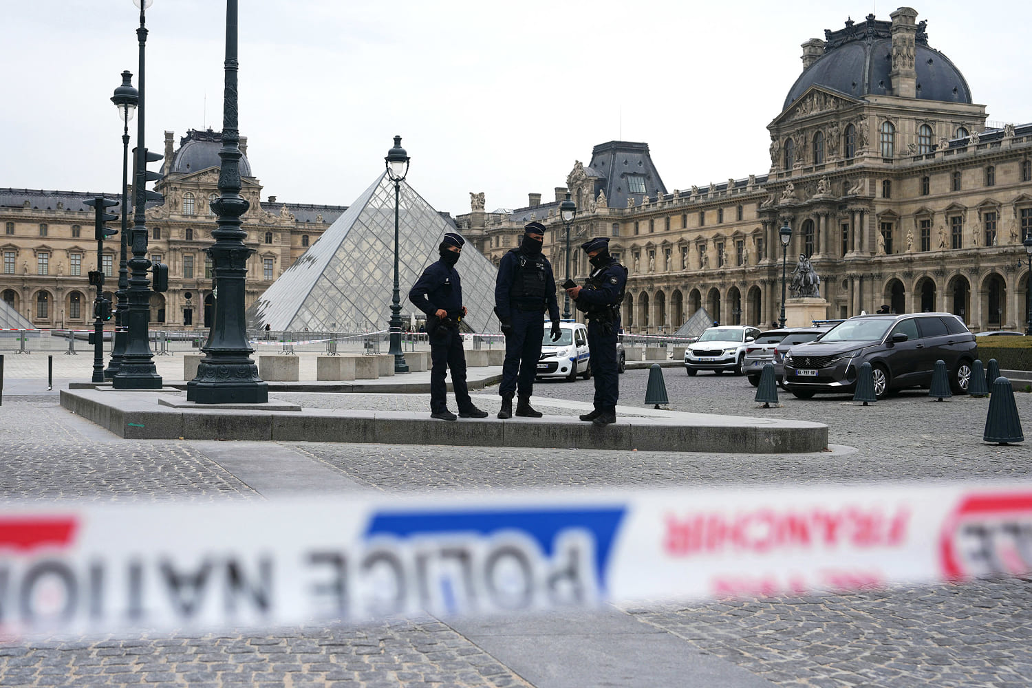 Police intensify hunt for Louvre thieves as France reels from jewel heist