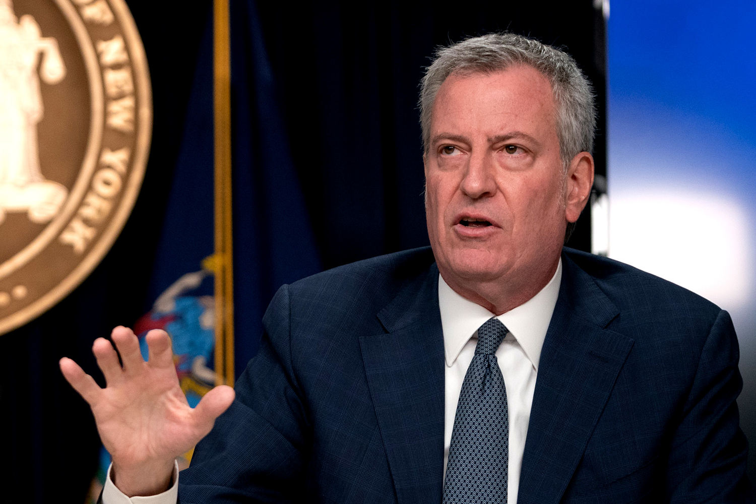 Newspaper removes interview with Bill de Blasio after former NYC mayor says the quotes were 'fabricated'