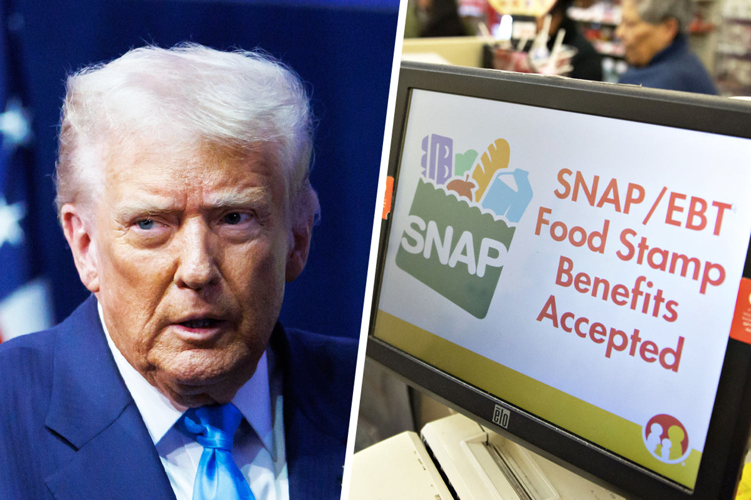Trump funded SNAP benefits in a previous shutdown — but not now