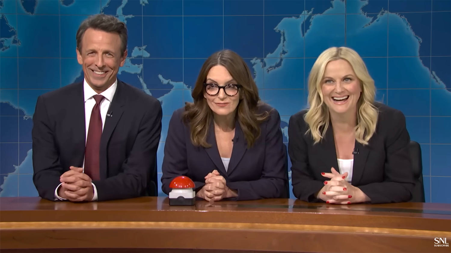 Amy Poehler Recruits Tina Fey, Seth Meyers for ‘Weekend Update’ Return: ‘My First Wife And My Second Wife’