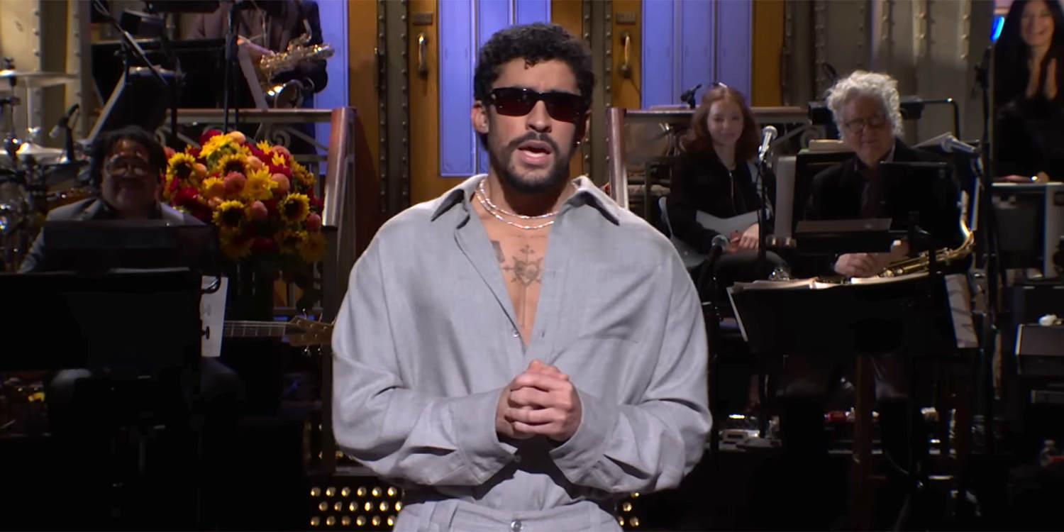 Bad Bunny Addresses Super Bowl Halftime Show During 'SNL' Opener With Ultimate Fan Jon Hamm