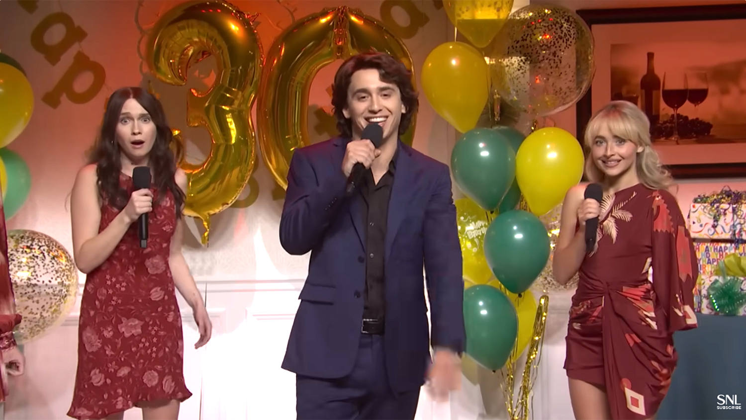 Sabrina Carpenter Brings a 'Domingo' Reprise and Curses (Twice) on 'SNL' In Hosting Debut