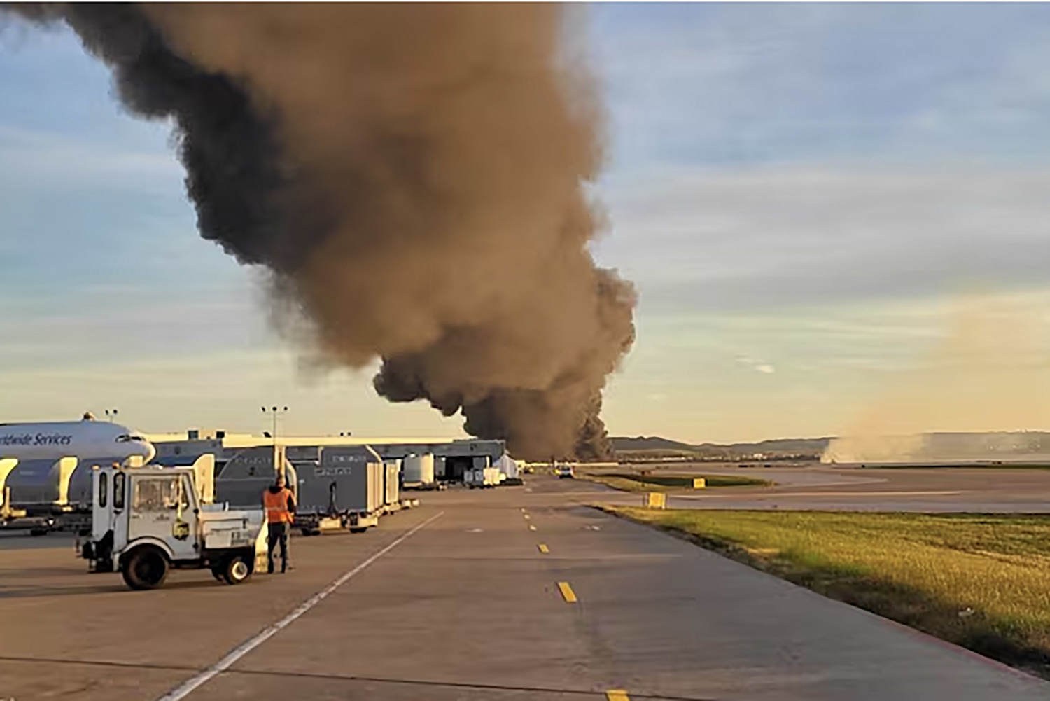 UPS plane crashes after taking off at Louisville airport