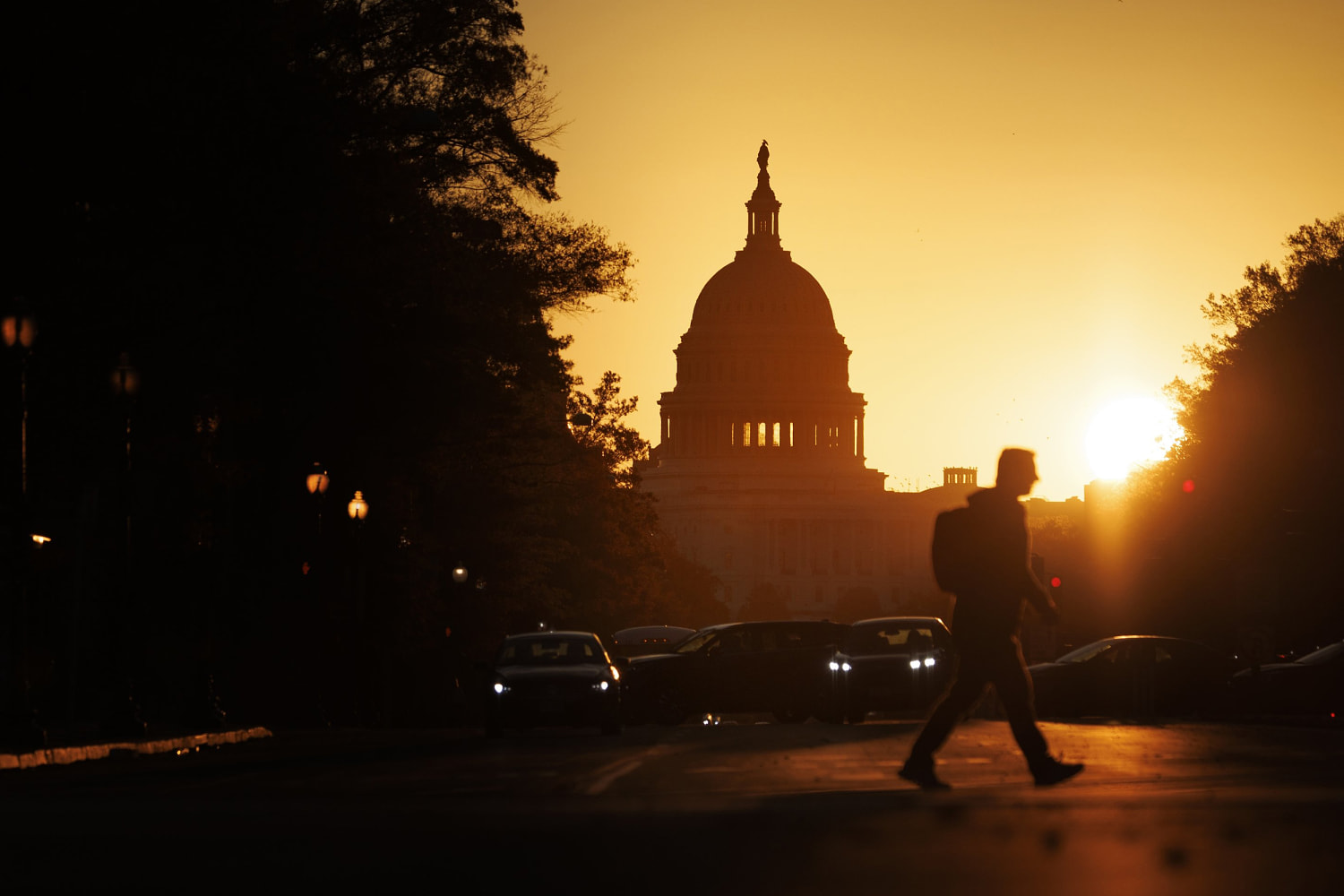 Senate passes bill to reopen the government, as 8 Democrats break with their party