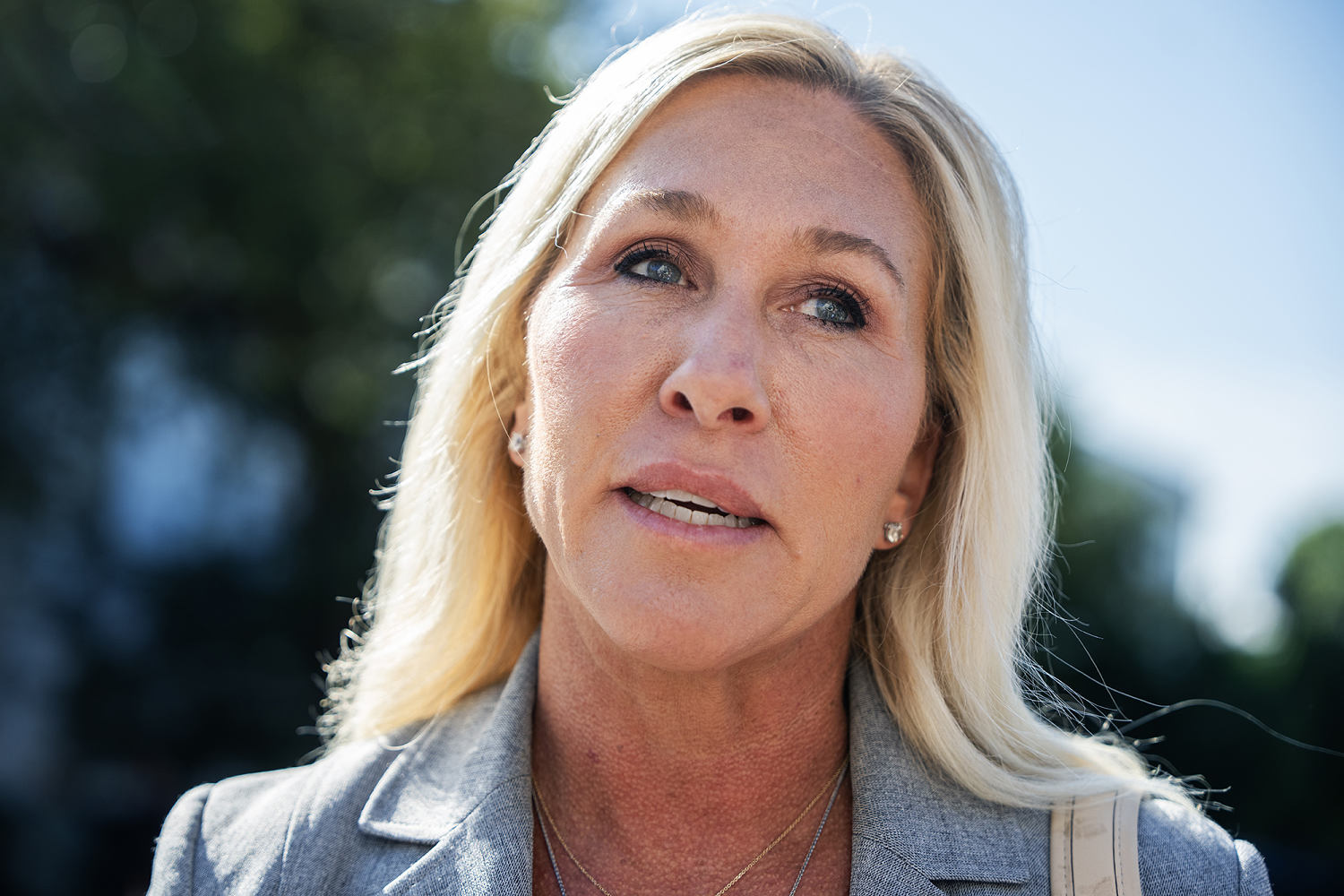 Rep. Marjorie Taylor Greene blames Trump for pipe bomb threat and hoax pizza deliveries