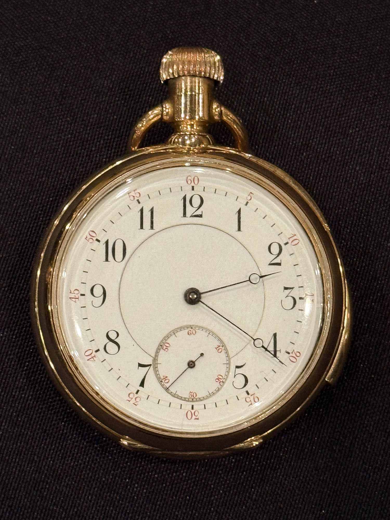 Pocket watch belonging to couple who died together on the Titanic sells for $2.3 million