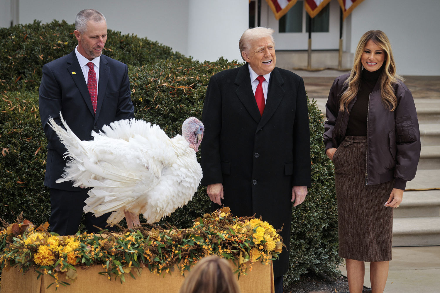 Trump adds two Thanksgiving turkeys to his long list of second-term pardons