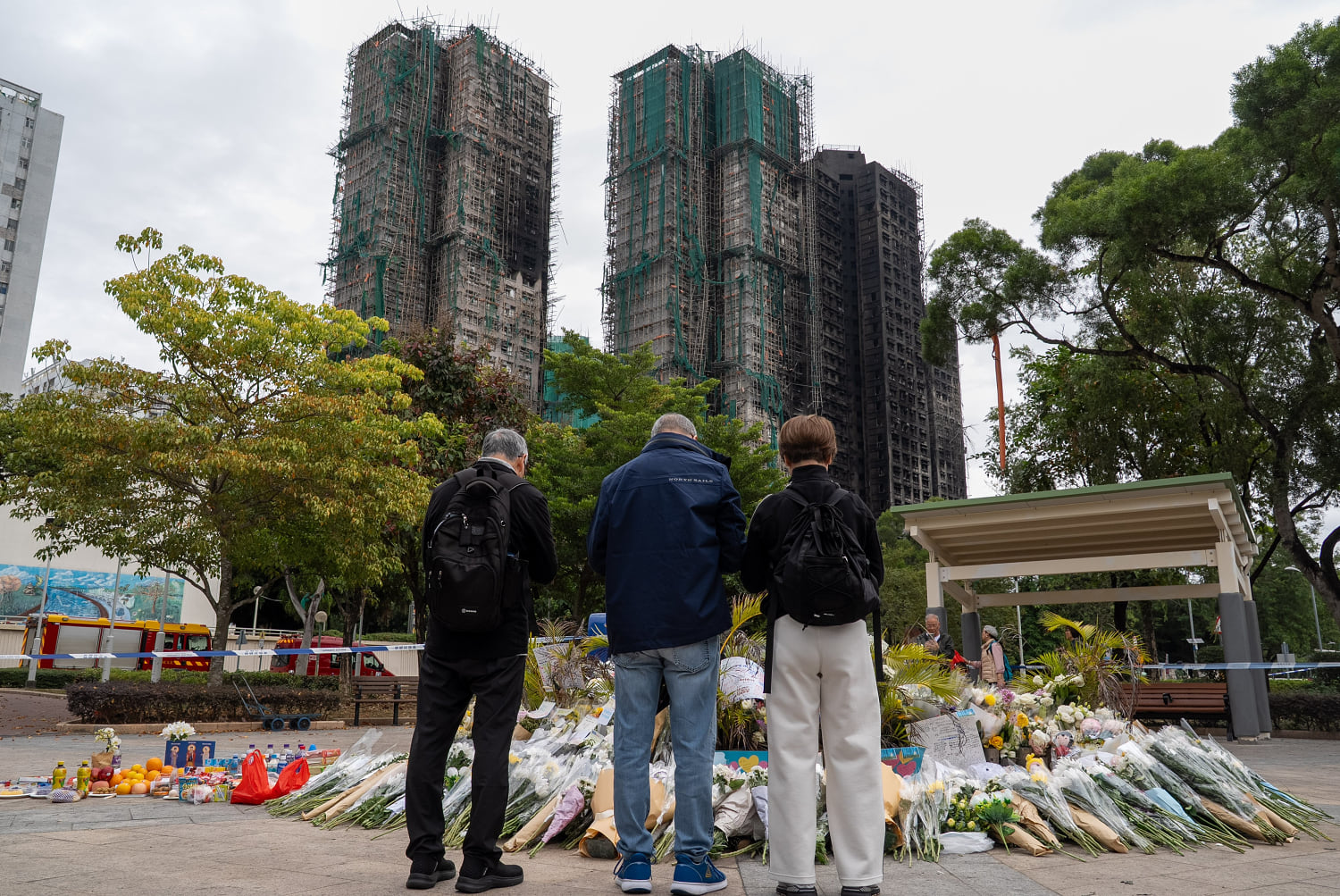 More arrests made in Hong Kong corruption probe as fire death toll climbs to 146