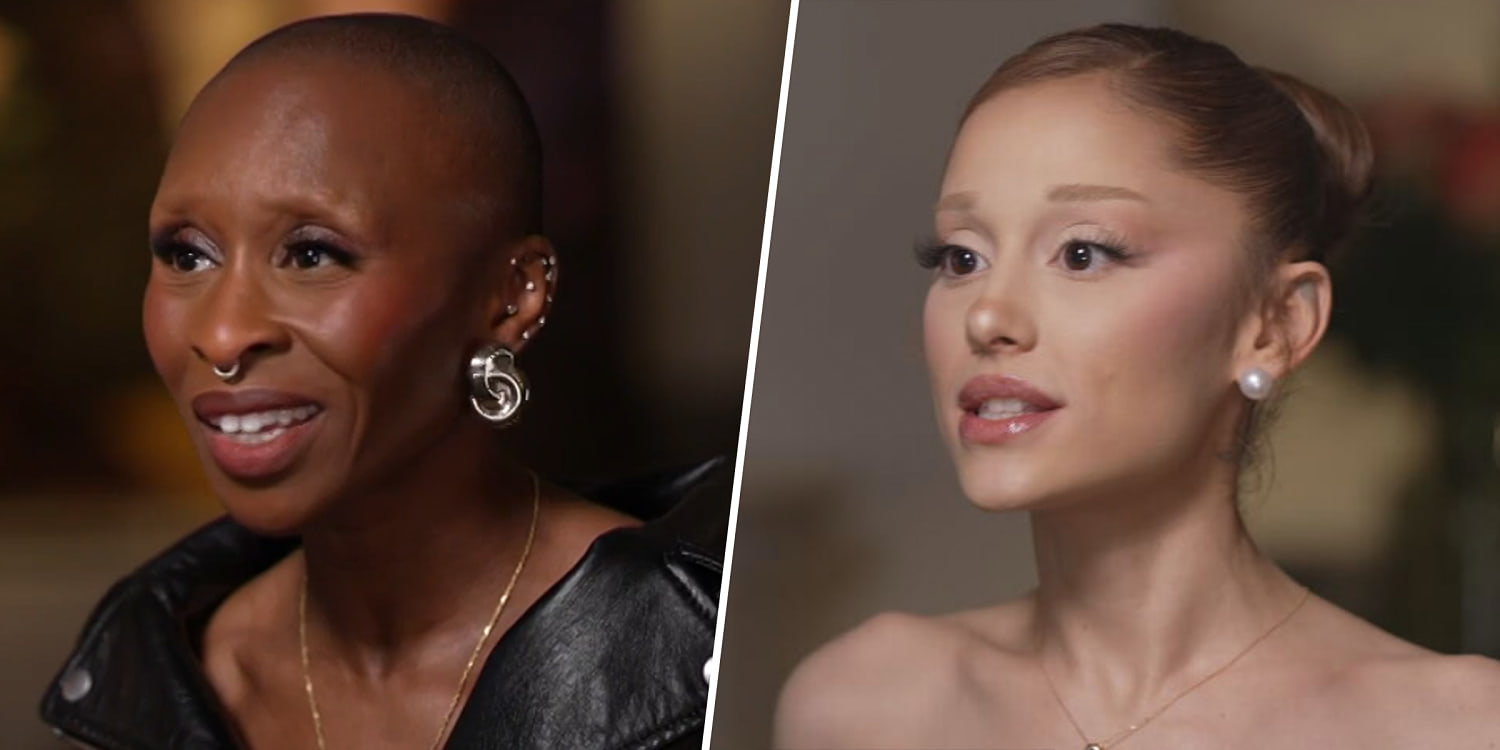 Ariana Grande Says This 'Wicked' Memory with Cynthia Erivo Was the 'Best Moment Of My Life'