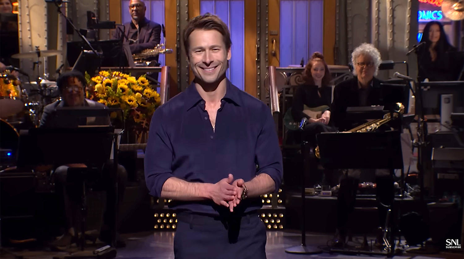 Why Glen Powell Flew Out a UPS Driver To Attend His 'SNL' Hosting Debut
