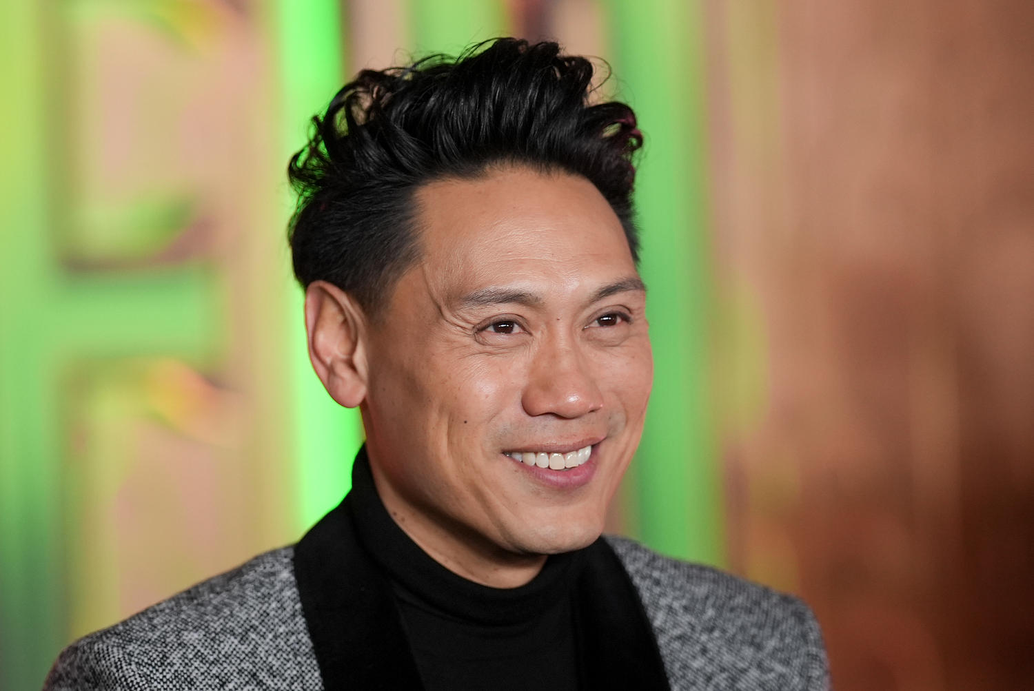 See Jon Chu Bring His Baby to 'Wicked' Red Carpet — 1 Year After Missing Premiere for Her Birth!