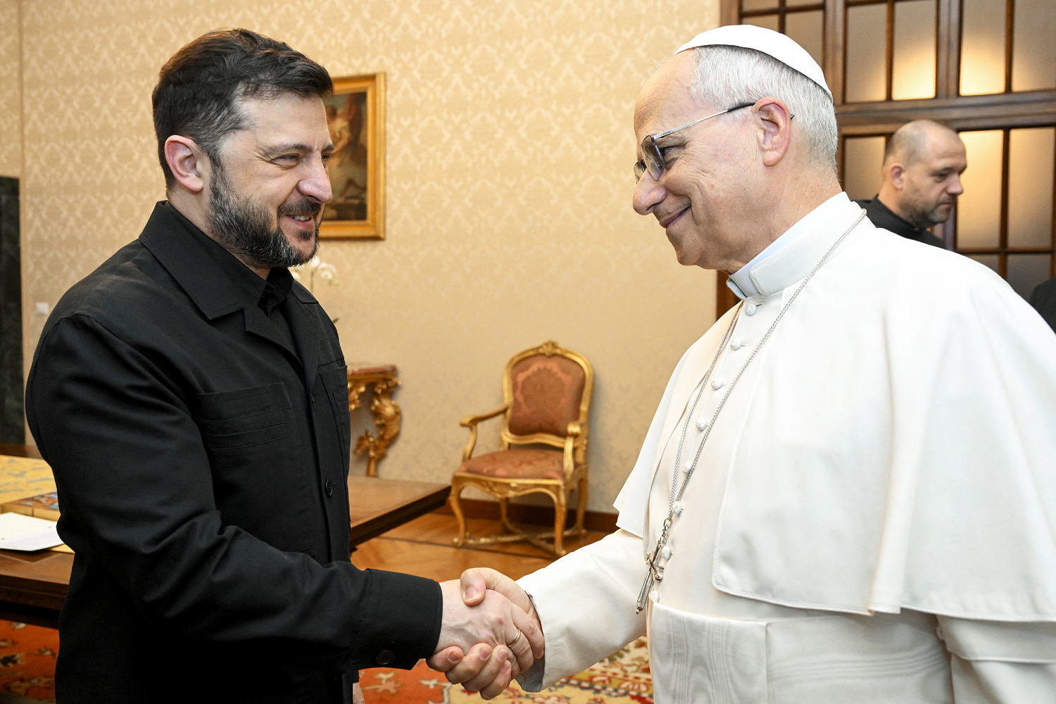 Zelenskyy meets with pope as Ukraine prepares to send updated peace proposals to U.S.