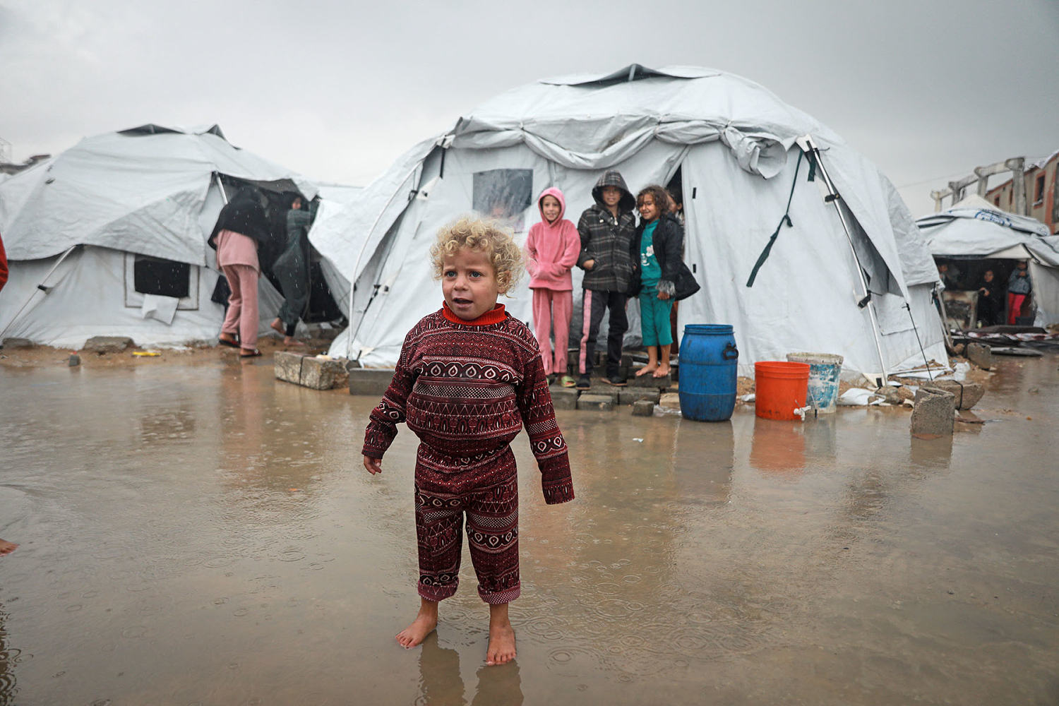Torrential rain brings more death and destruction to war-battered Gaza