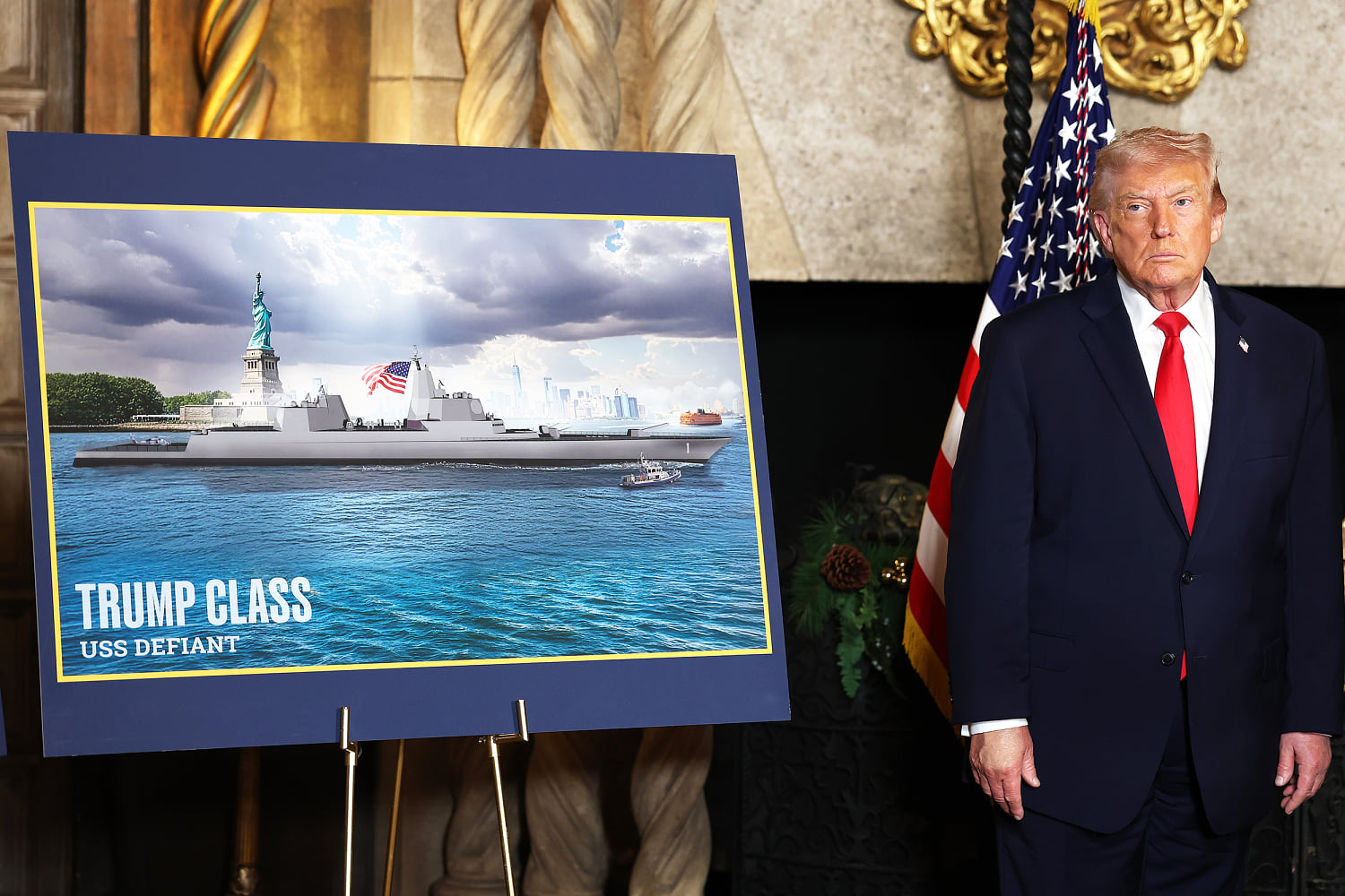 Trump announces new class of U.S. battleships named after himself