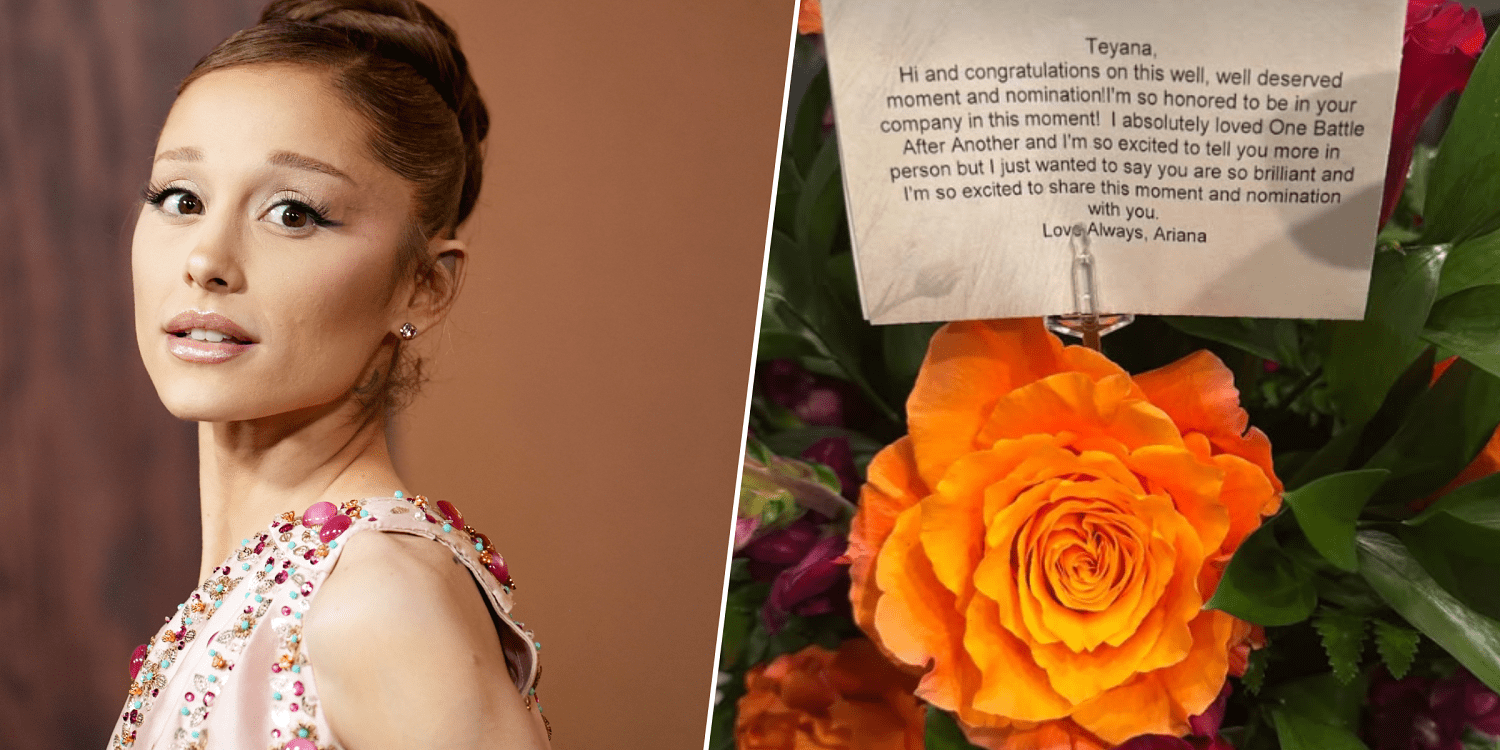Ariana Grande Wrote Teyana Taylor a Note Ahead of the Golden Globes. What It Says