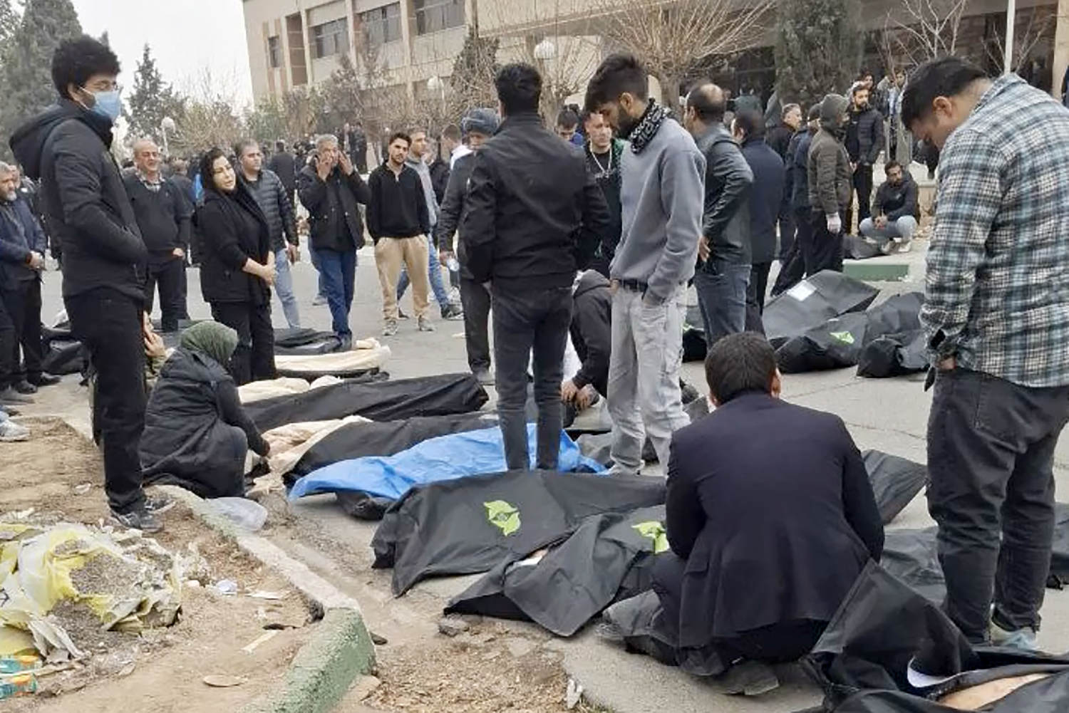'It's horrifying': Videos of body bags give rare glimpse of Iran's bloody crackdown