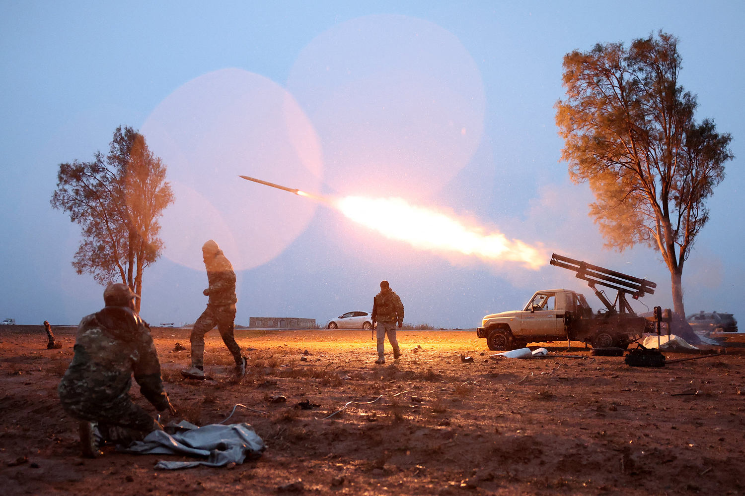 U.S.-allied fighters in Syria say they lost control of a prison holding ISIS militants