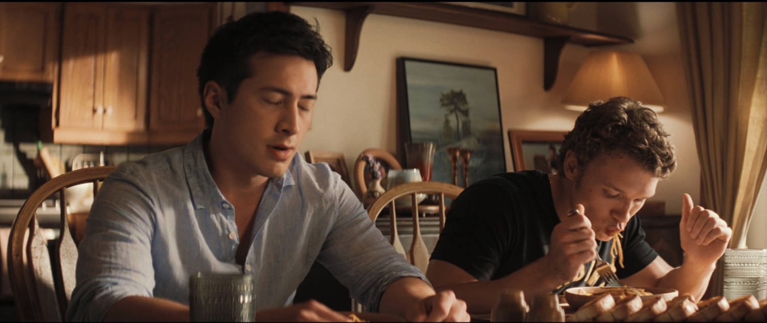 Connor Storrie Reveals Why He Seemed so Happy to Be Eating Pasta in That ‘Heated Rivalry’ Scene