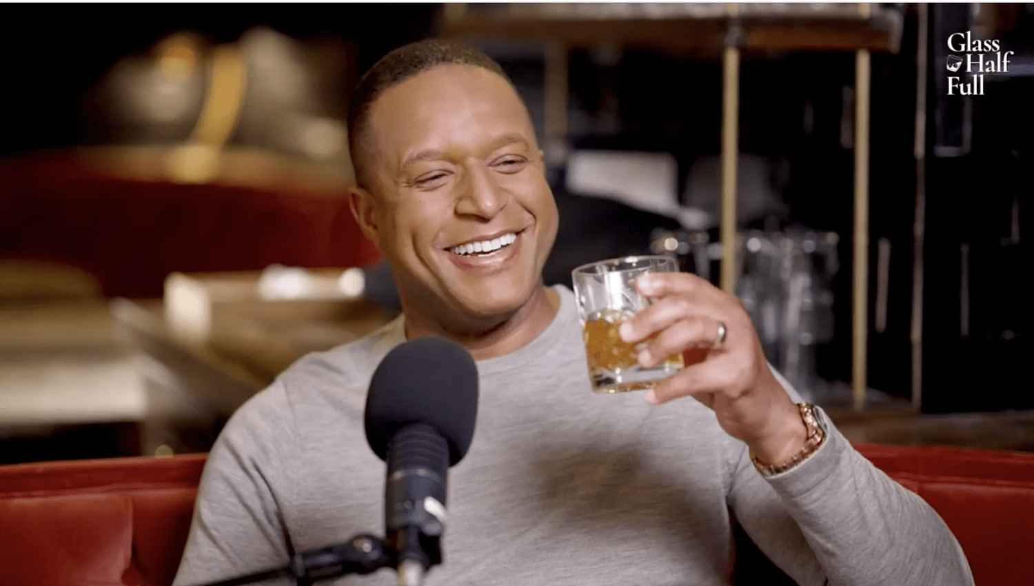 Craig Melvin Launches a New Podcast, ‘Glass Half Full.’ See the Trailer