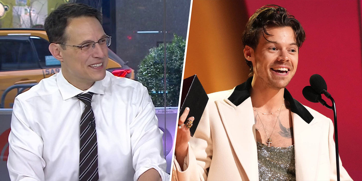 Steve Kornacki Explains How He Ended Up on a FaceTime with Harry Styles