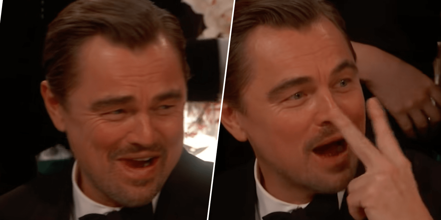 Leonardo DiCaprio Created '100 Memes in 30 Seconds' During Golden Globes Commercial Break That Went Viral