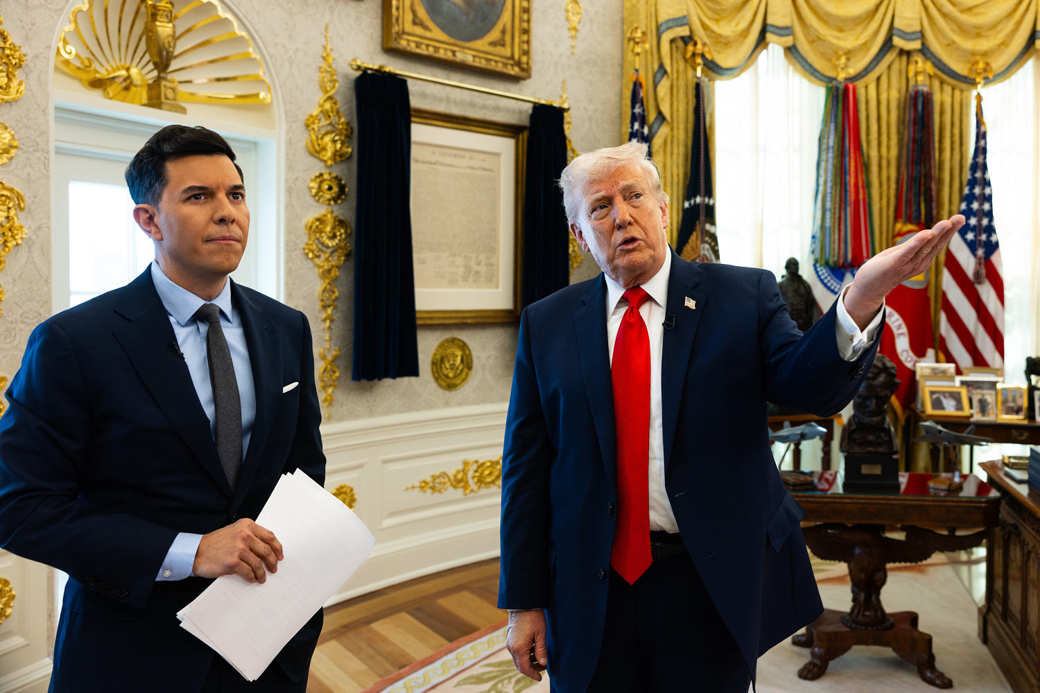 Read the extended transcript: President Donald Trump interviewed by 'NBC Nightly News' anchor Tom Llamas