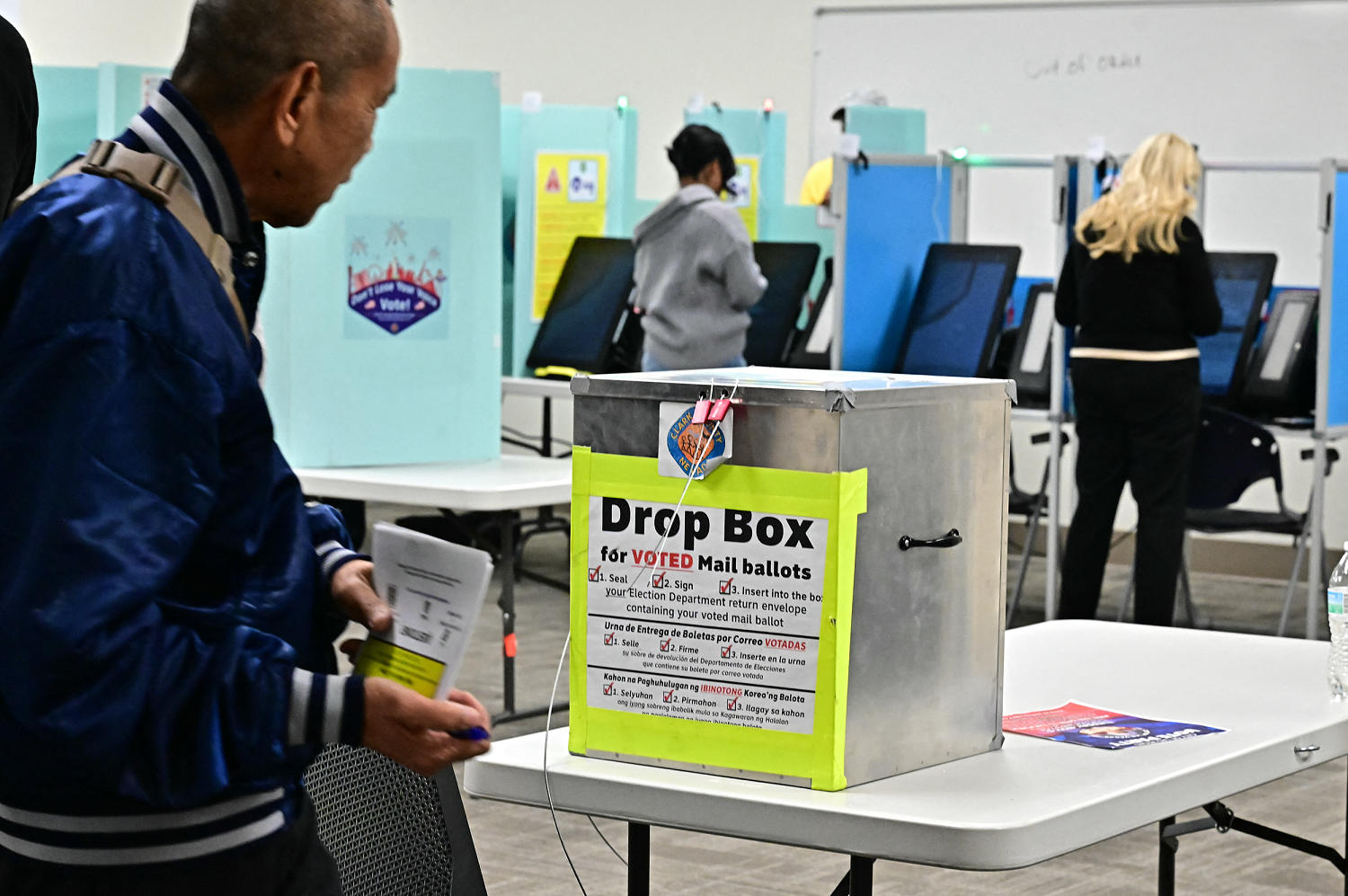 State officials say the Trump administration has been absent on election security