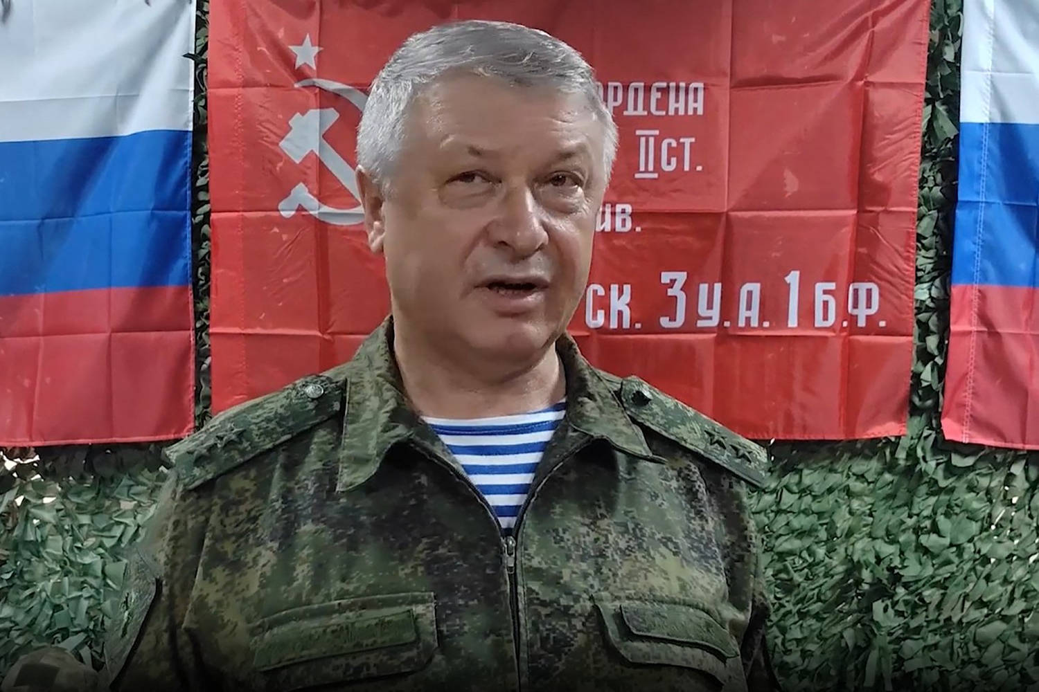 Russia detains suspect in senior general's shooting, blames Ukraine