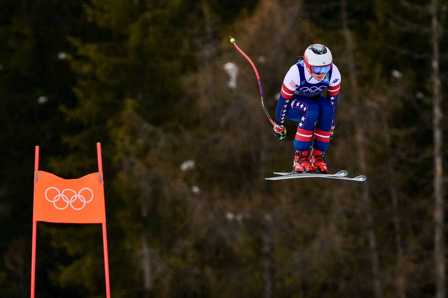 Breezy Johnson, Mikaela Shiffrin fail to medal in combined event, but U.S. still wins bronze