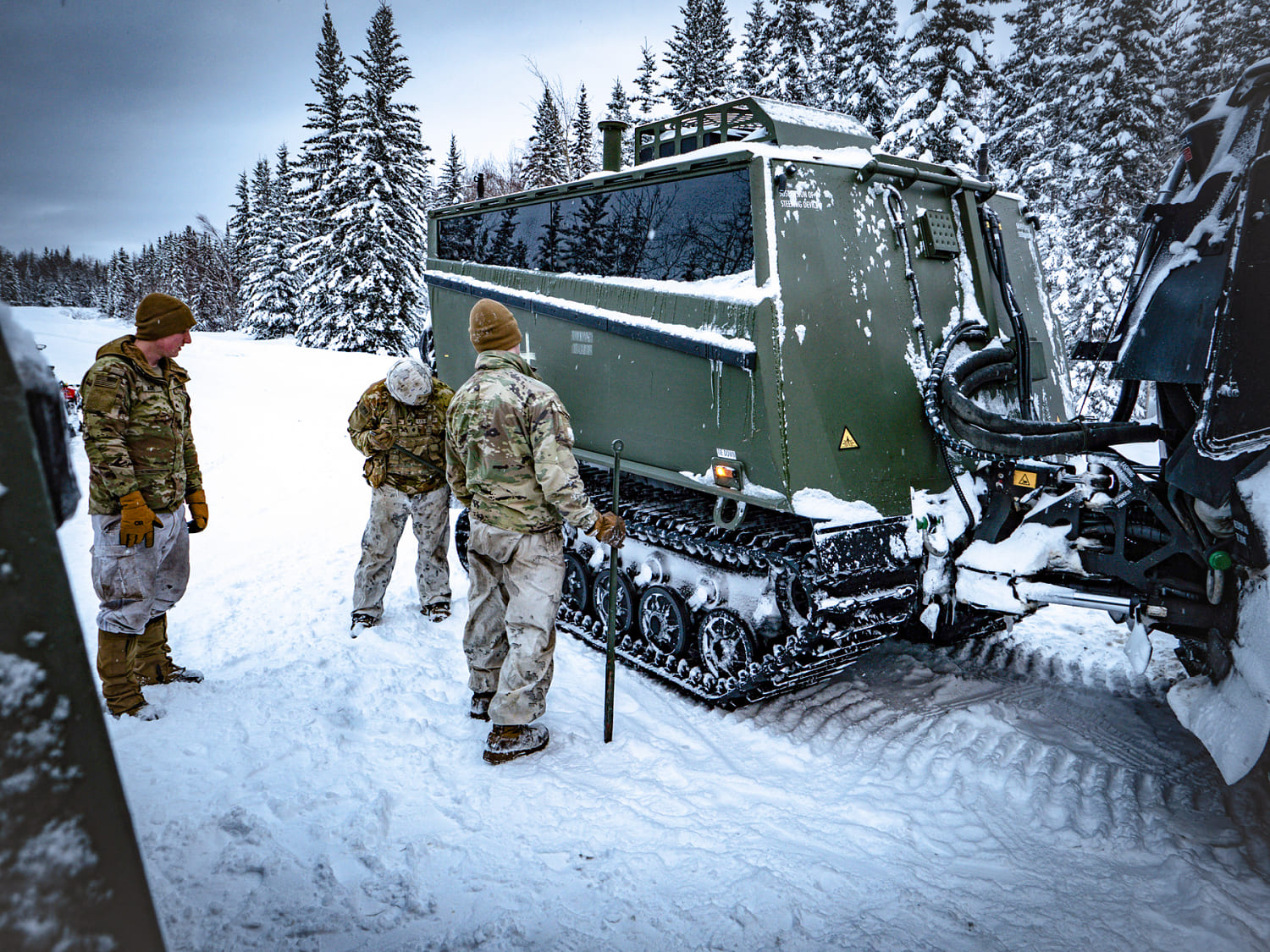 Frostbite and frozen weapons: How U.S. troops train in the Arctic