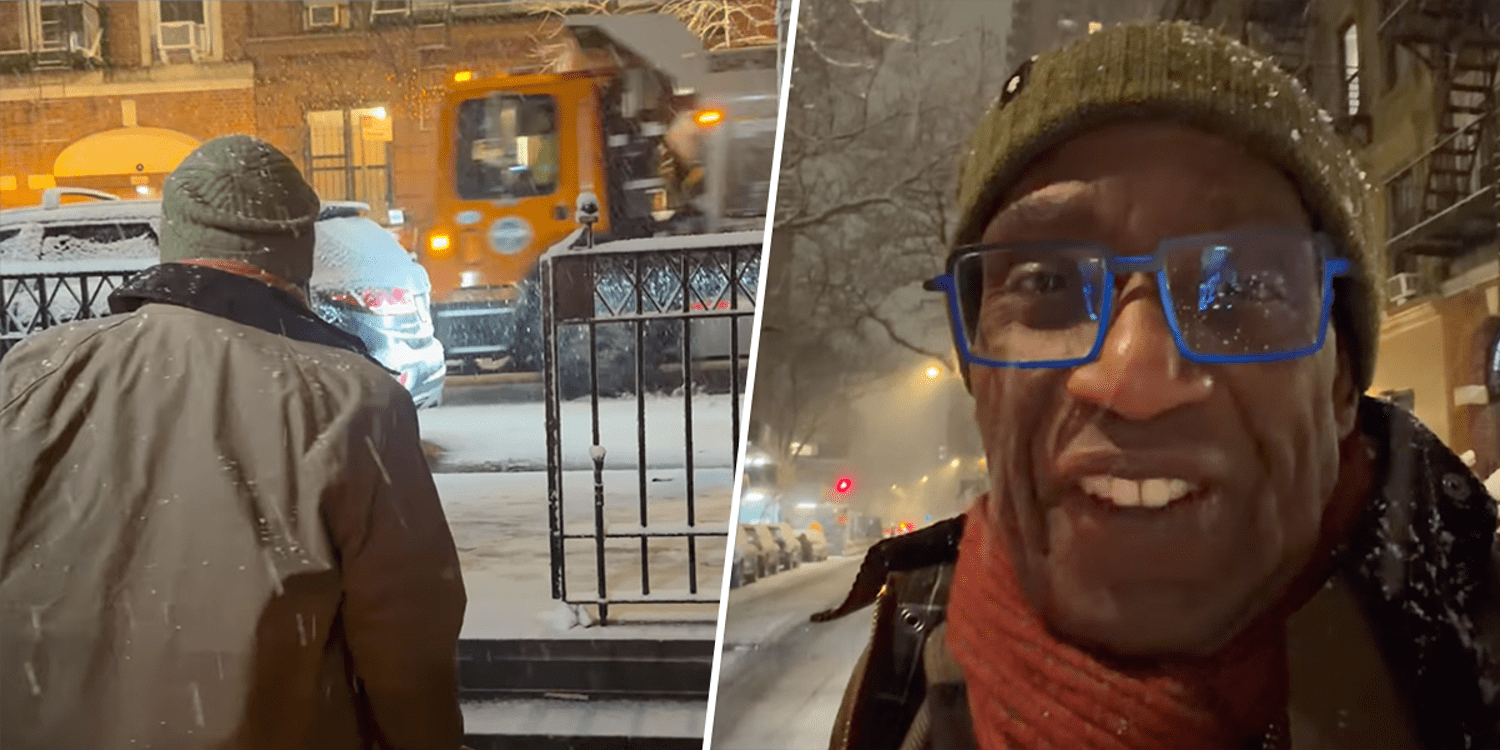Al Roker Documents His Commute to TODAY’s Studio 1A During NYC’s Blizzard