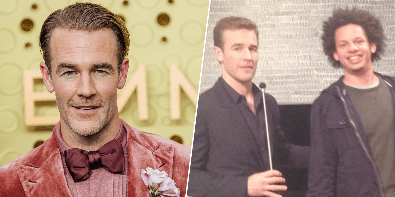 James Van Der Beek Gave Eric Andre a Life-Changing Pep Talk. What He Told Him About Self Doubt