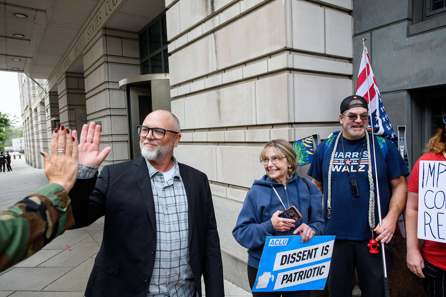 DOJ drops case against veteran arrested after burning American flag near White House