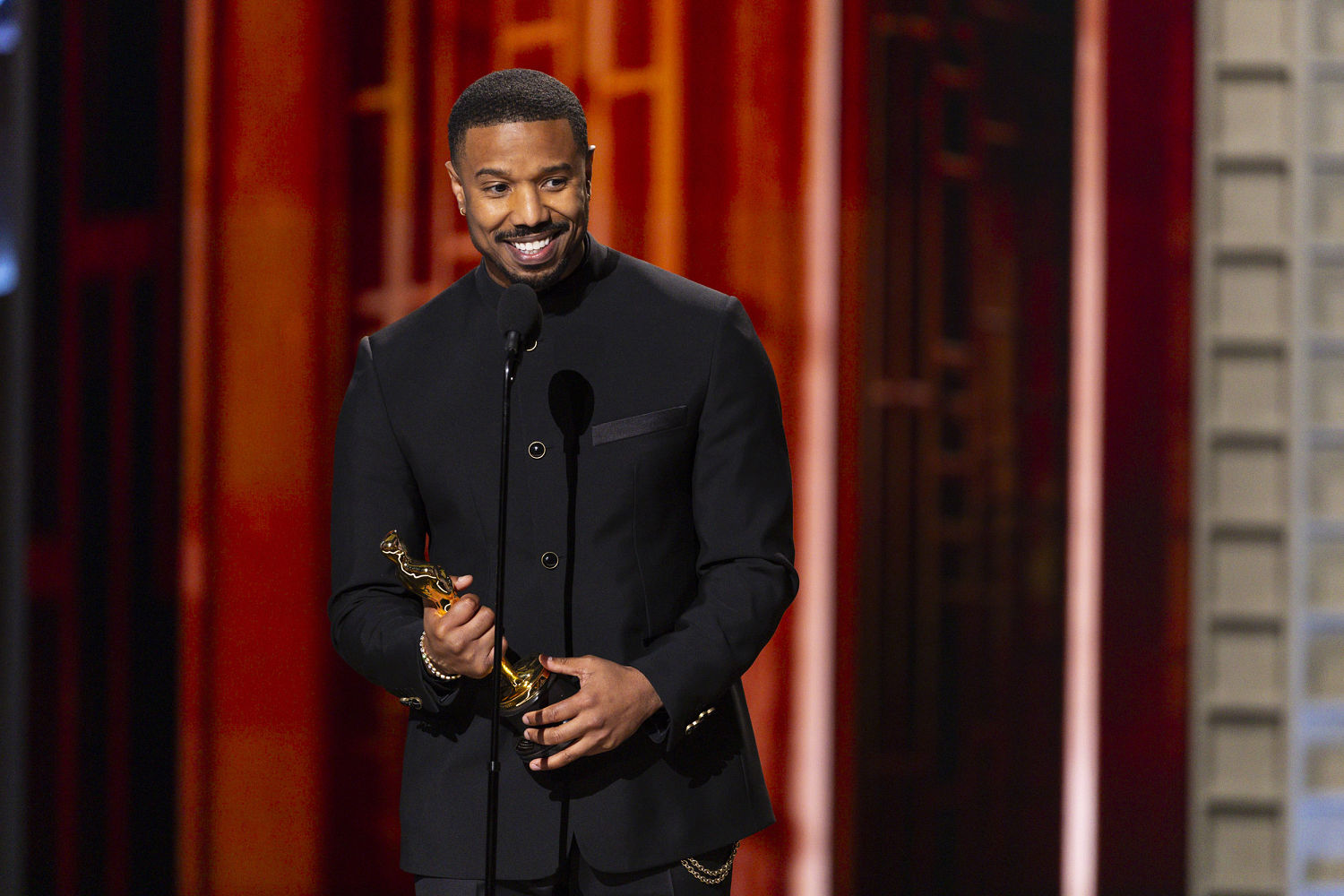 Michael B. Jordan wins Oscar for best actor in competitive category