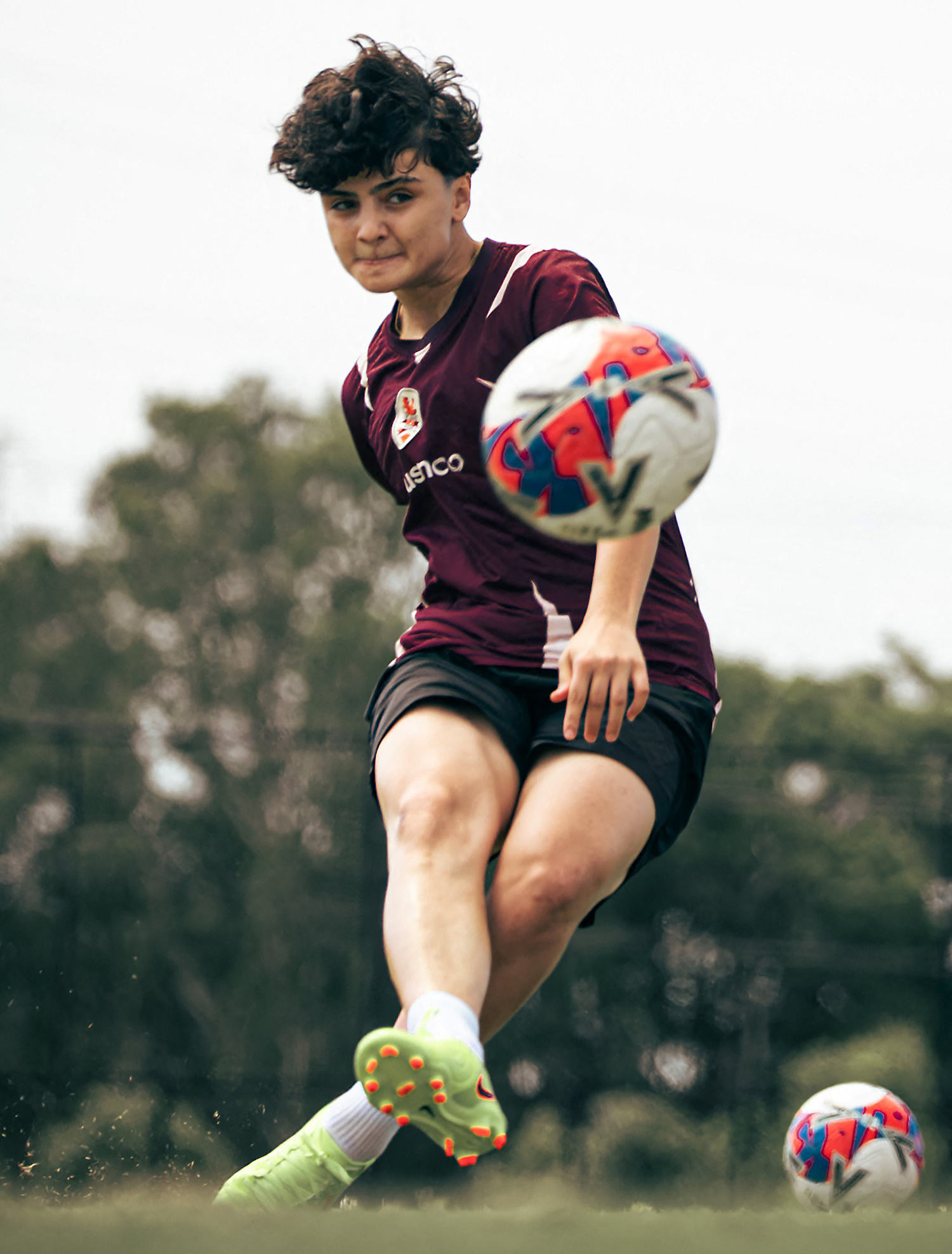 Iranian soccer players train with Australian team after being granted asylum