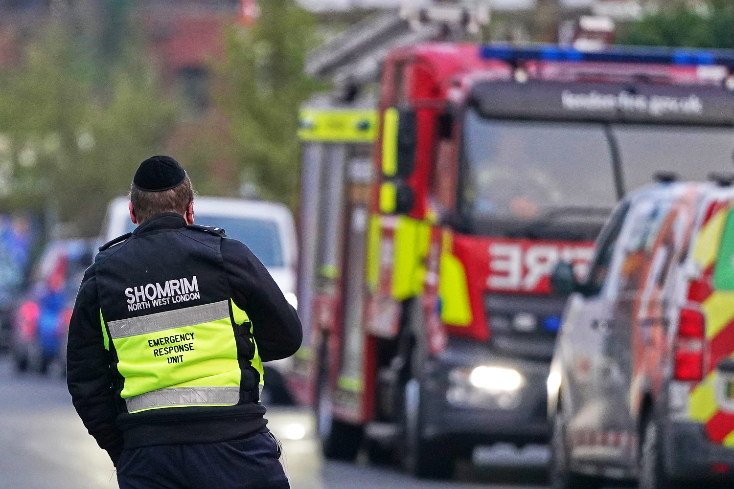Jewish volunteer ambulances set on fire in London in apparent antisemitic attack
