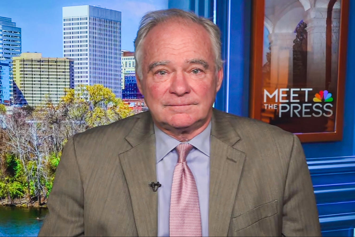 Sen. Tim Kaine says Congress will 'have a hard time' reviewing Trump's military budget request