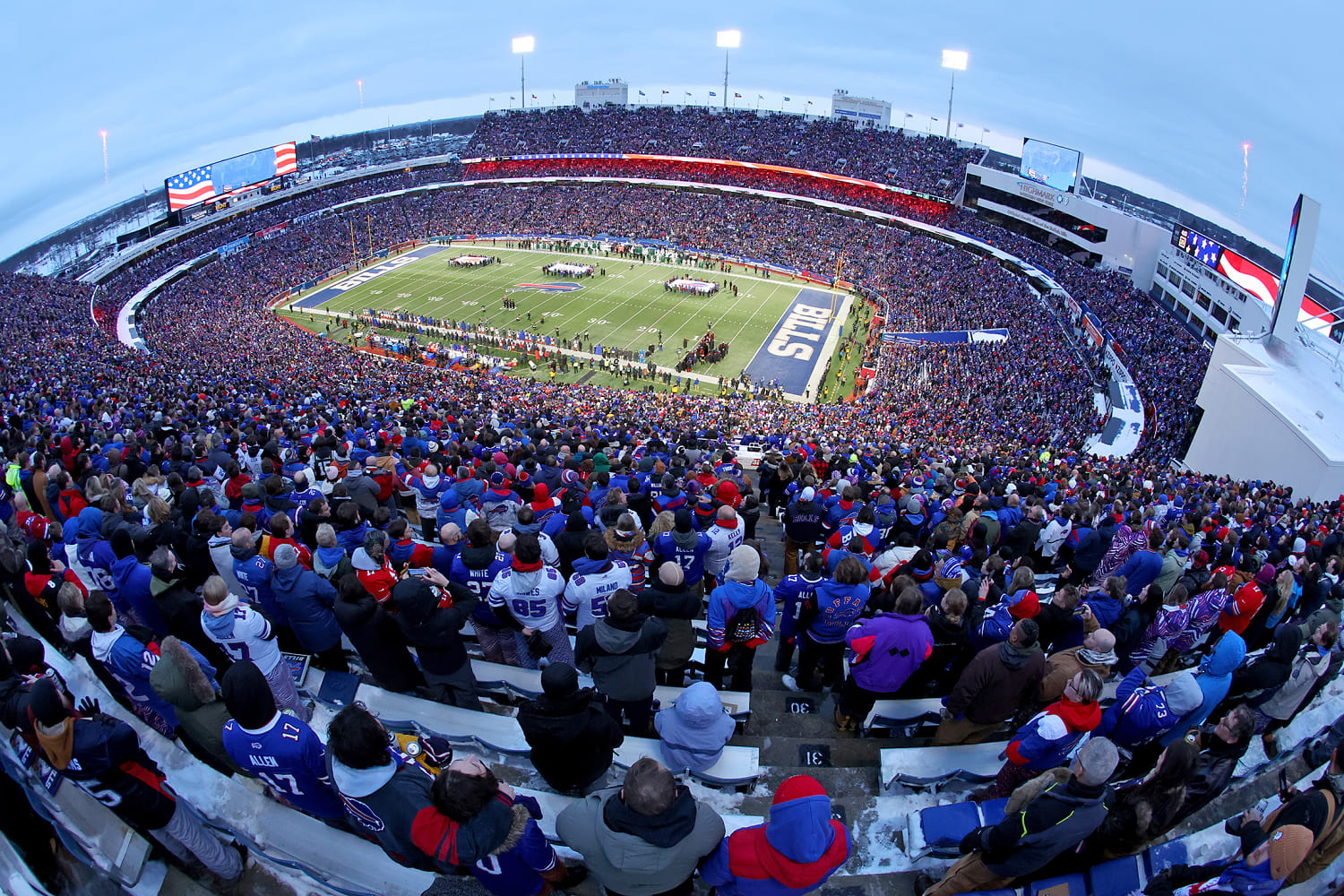 Signs, seats and turf: Bills fans grab pieces of legendary stadium before demolition