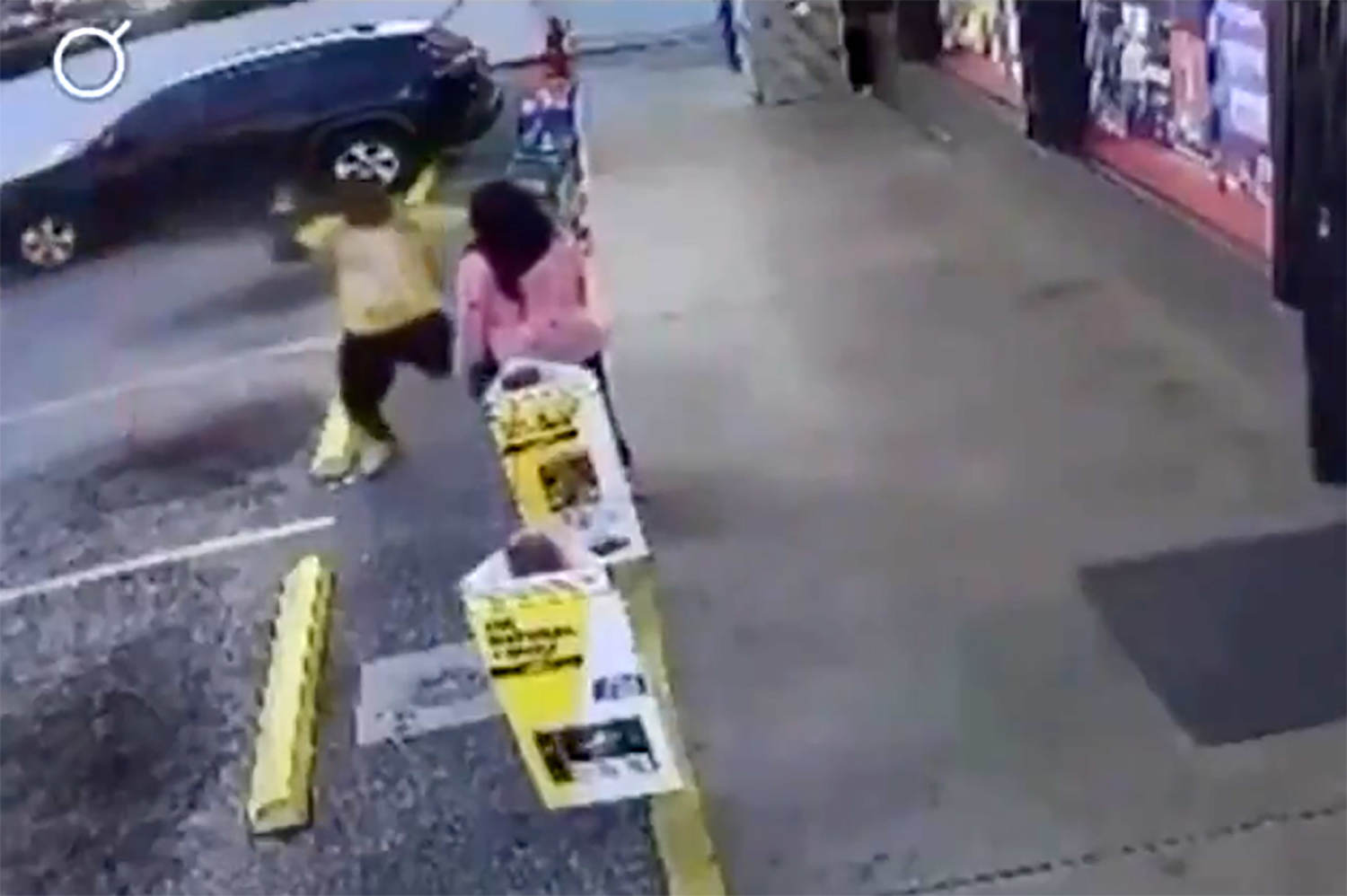 Trump posts graphic video of deadly hammer attack by an undocumented immigrant