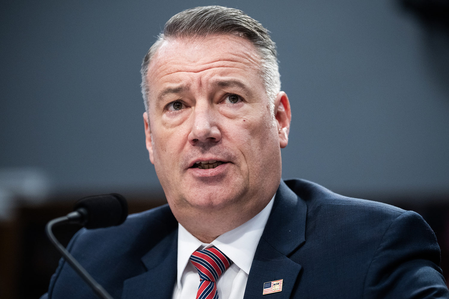 Acting ICE Director Todd Lyons is leaving the Department of Homeland Security