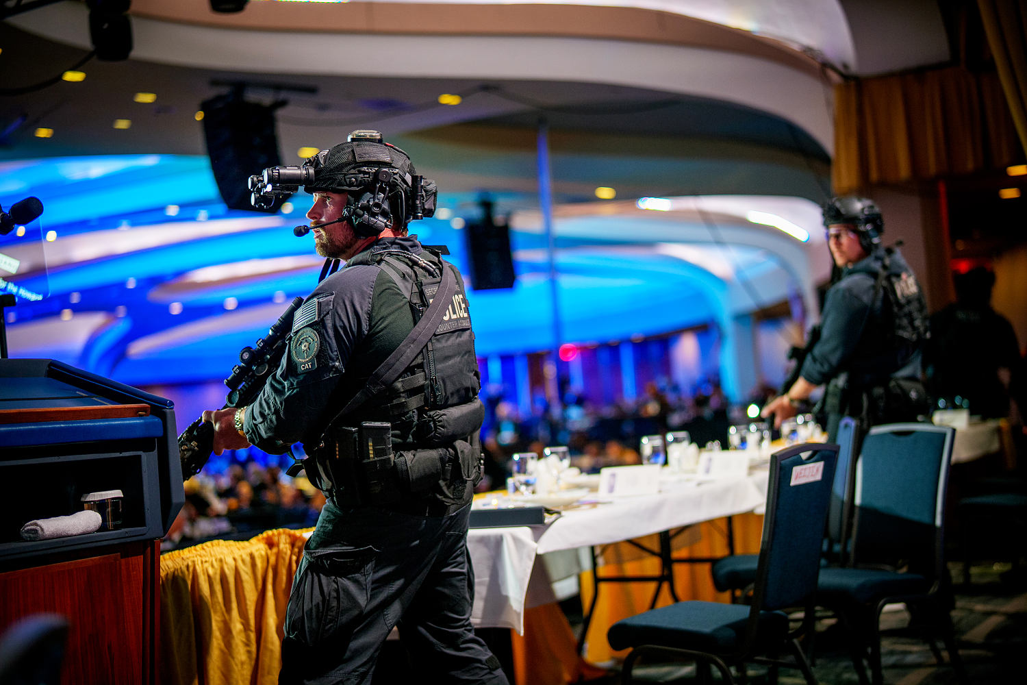 Secret Service agent was hit by gunfire from suspect at W.H. correspondents’ dinner, sources say