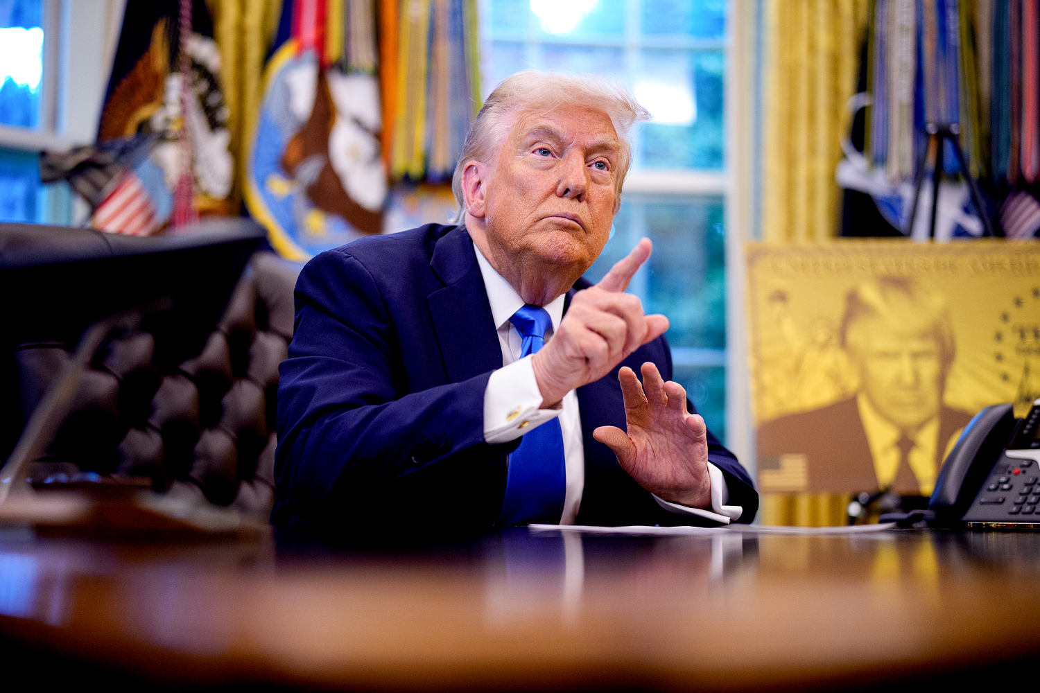 12 places Trump's name or image is being added by the federal government