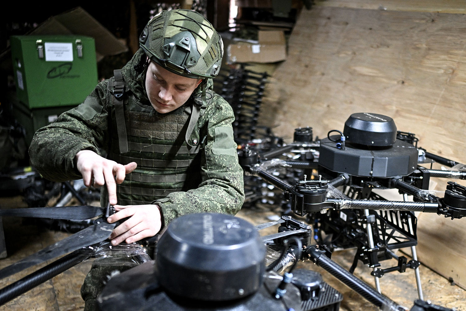 Russia promises students joining its drone force free tuition. Some fear a trap.