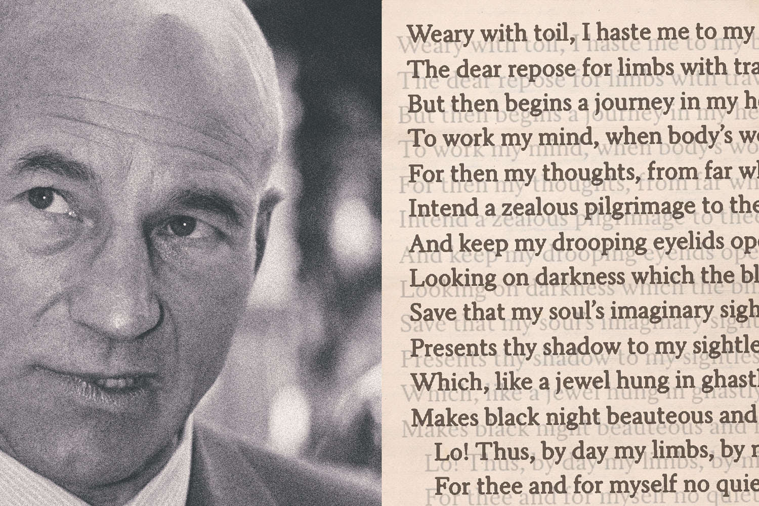 Patrick Stewart, AI and I encountered the Bard. Resistance was futile.